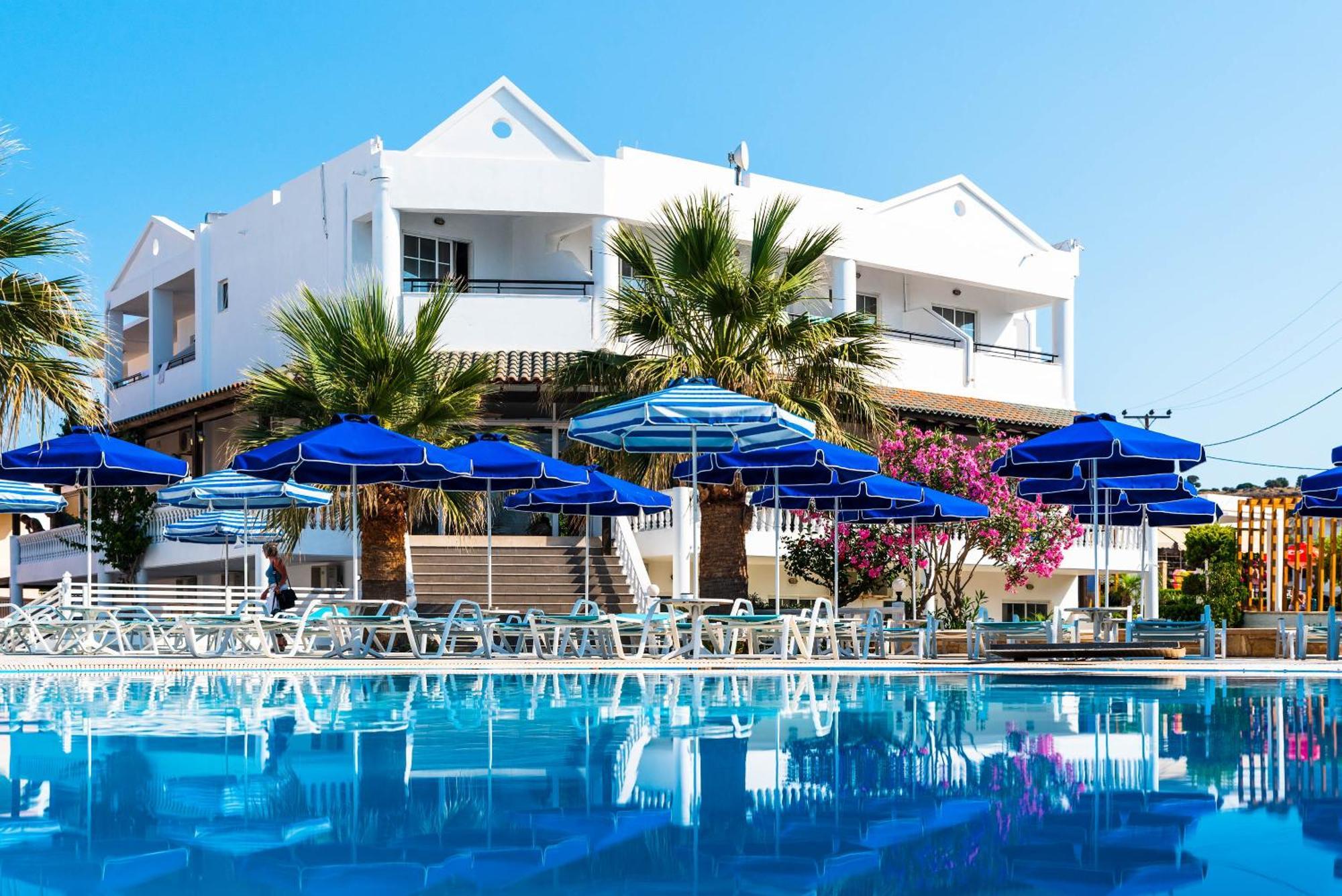 Elvita Beach Hotel Kiotari Ngoại thất bức ảnh