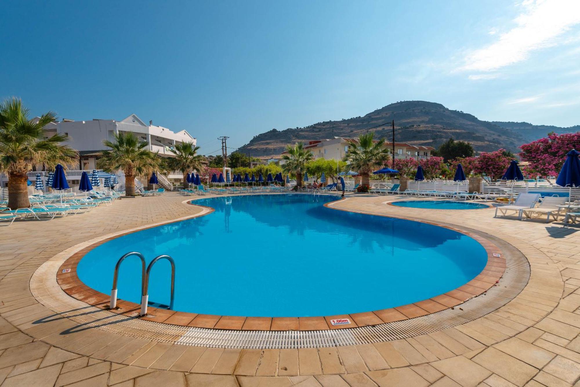 Elvita Beach Hotel Kiotari Ngoại thất bức ảnh